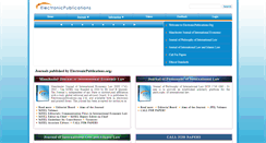 Desktop Screenshot of electronicpublications.org